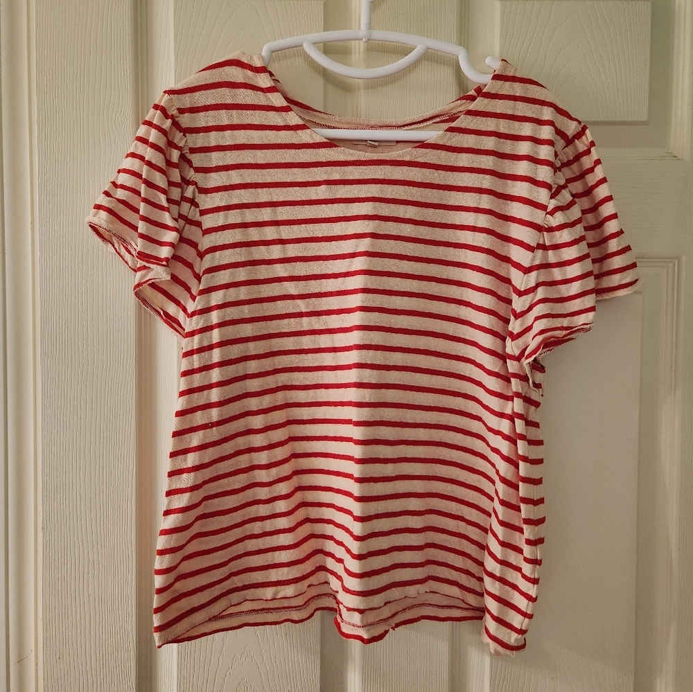 Madewell size XL stripe tee